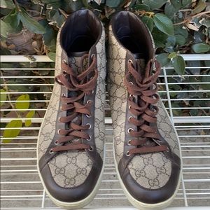 Men’s Gucci Leather Sneakers